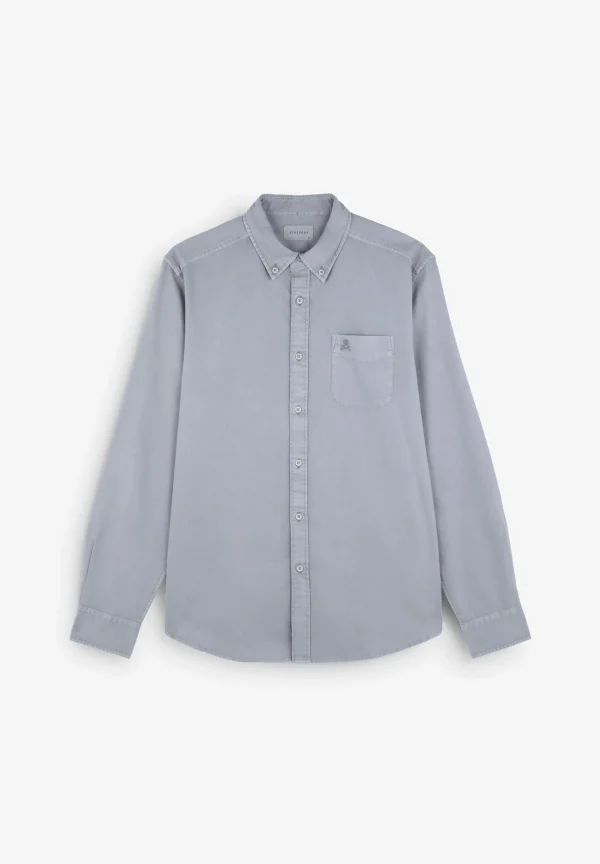 scalperscompany Camisa Bolsillo Cuello Botones-Hombre Camisas