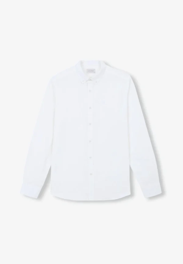 scalperscompany Camisa Bolsillo Cuello Botones-Hombre Camisas