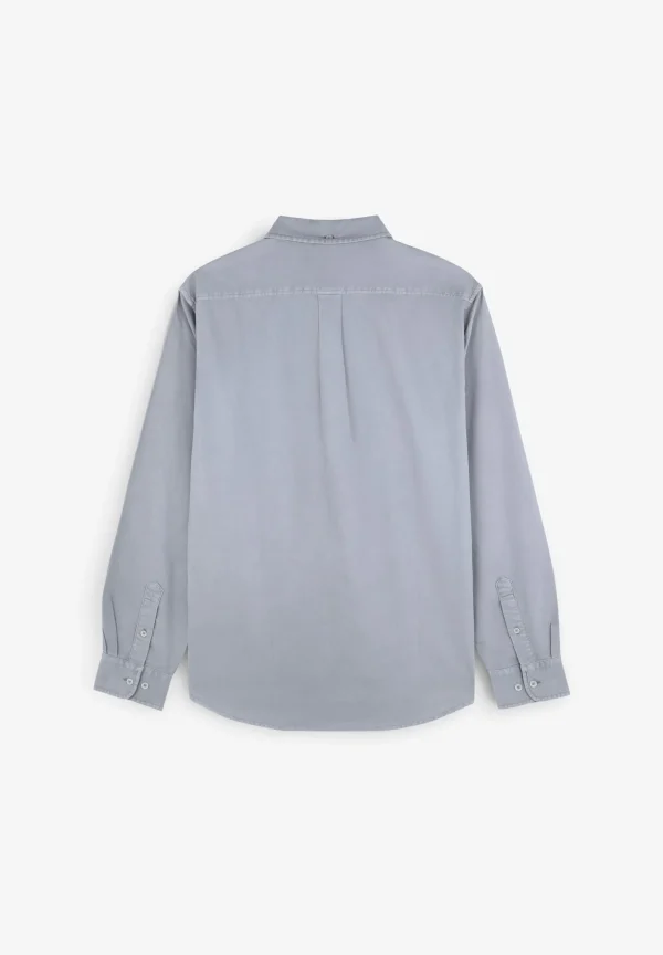 scalperscompany Camisa Bolsillo Cuello Botones-Hombre Camisas