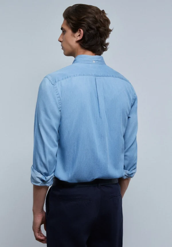 scalperscompany Camisa Botones-Hombre Camisas