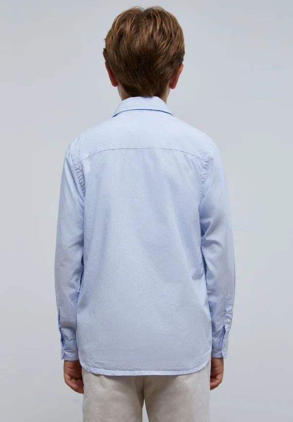 scalperscompany Camisa Calavera Contraste-Niños Camisas