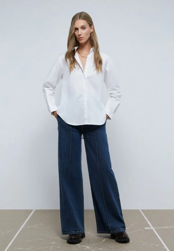 scalperscompany Camisa Clasica-Mujer Camisas Y Blusas