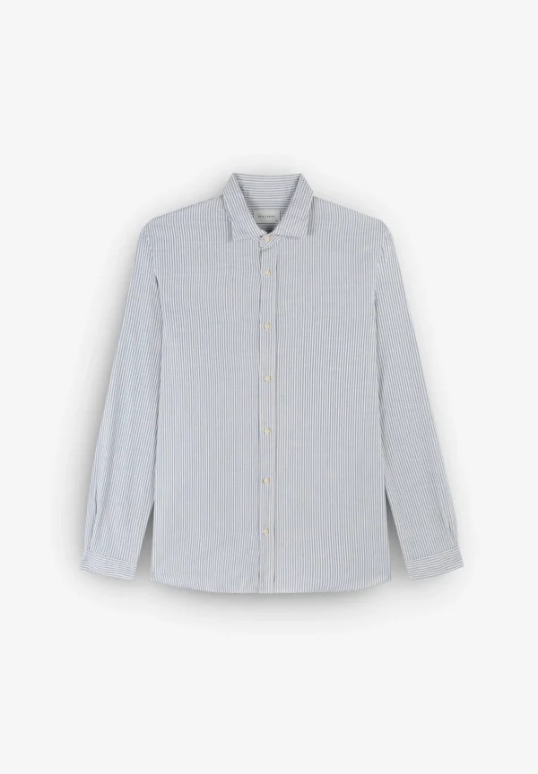 scalperscompany Camisa Clasica Rayas-Hombre Camisas