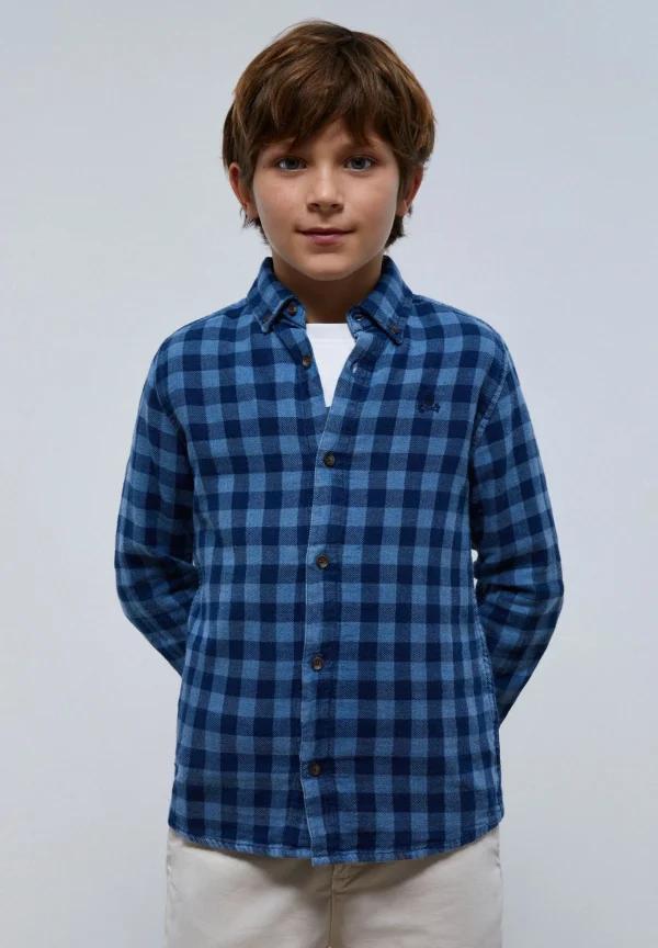 scalperscompany Camisa Cuadros Tartan-Niños Camisas