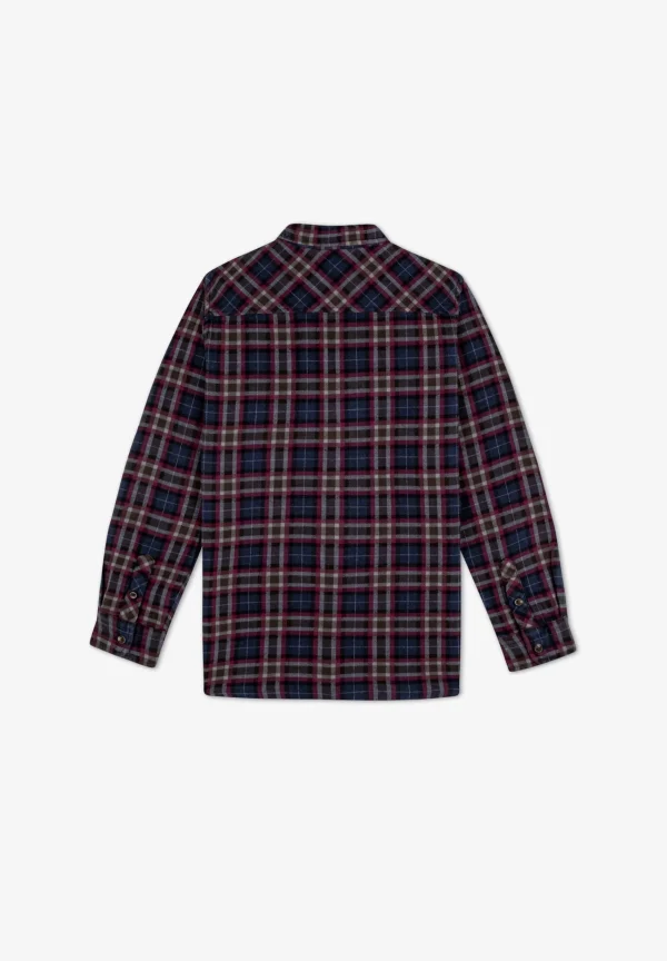 scalperscompany Camisa Cuadros Tartan-Niños Camisas