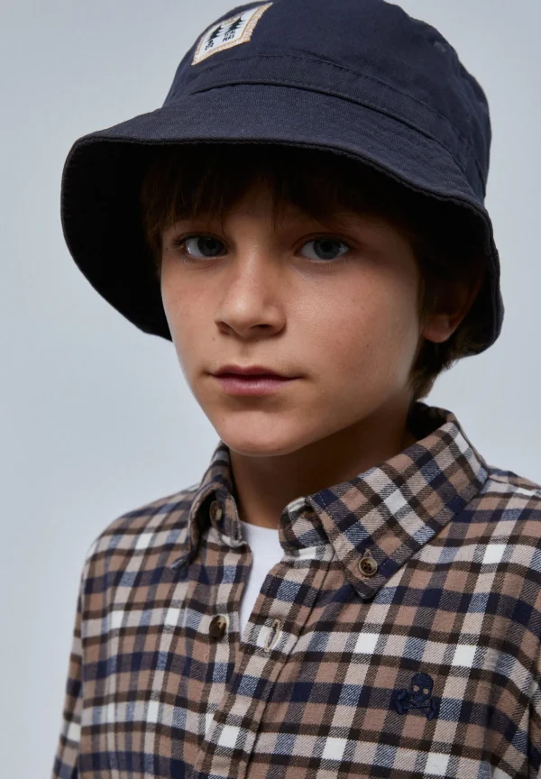 scalperscompany Camisa Cuadros Tartan-Niños Camisas