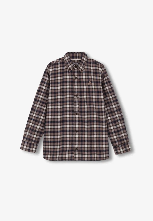 scalperscompany Camisa Cuadros Tartan-Niños Camisas