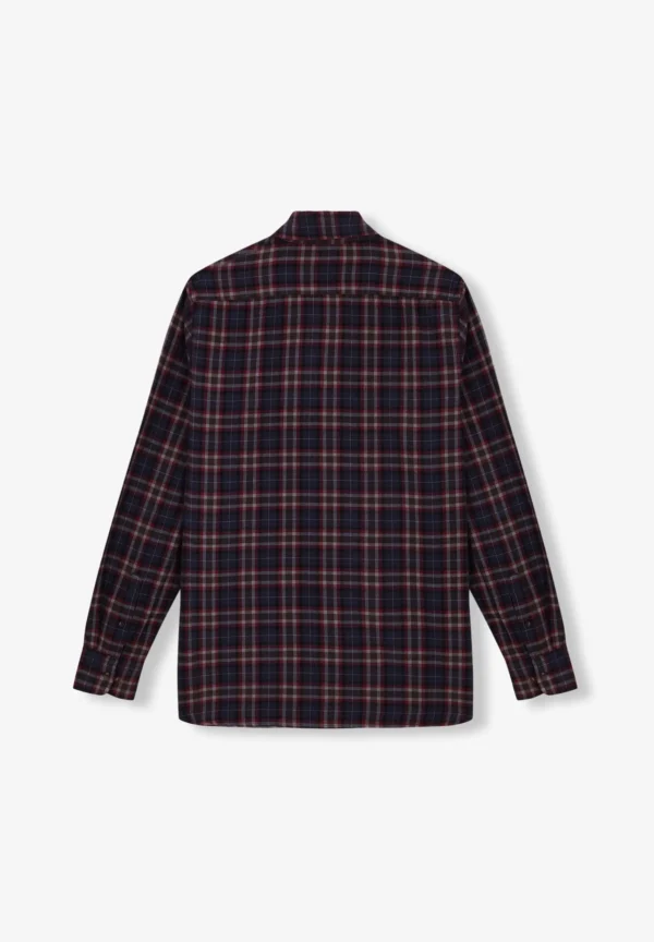 scalperscompany Camisa Cuadros Tartan Calavera-Hombre Big And Tall