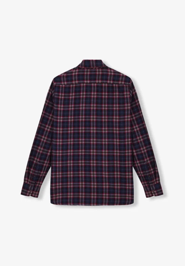 scalperscompany Camisa Cuadros Tartan Calavera-Hombre Camisas