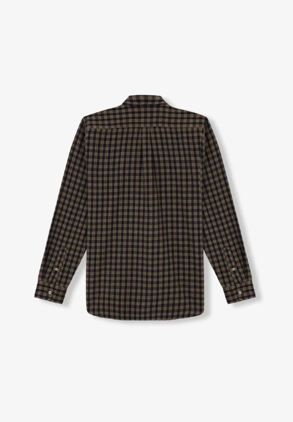 scalperscompany Camisa Cuadros Tartan Cuello Botones-Hombre Camisas