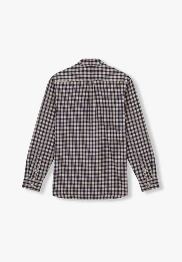 scalperscompany Camisa Cuadros Tartan Cuello Botones-Hombre Camisas