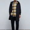 scalperscompany Camisa Cuadros Tartan Franela-Hombre Camisas