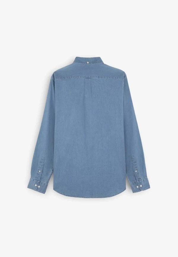 scalperscompany Camisa Denim Botones-Hombre Big And Tall