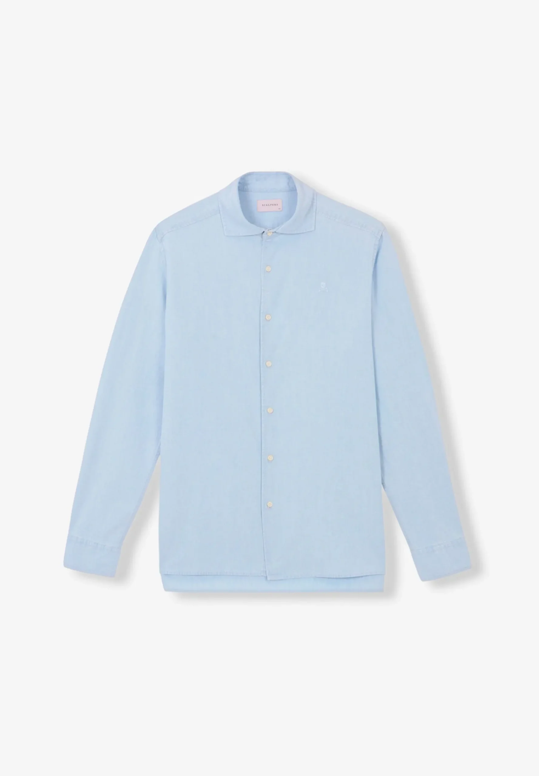 camisa_denim_lavada_calav_4.webp scalperscompany Camisa Denim Lavada Calavera Tono-Hombre Camisas