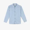 scalperscompany Camisa Denim Rayas Calavera Tono-Niños Camisas