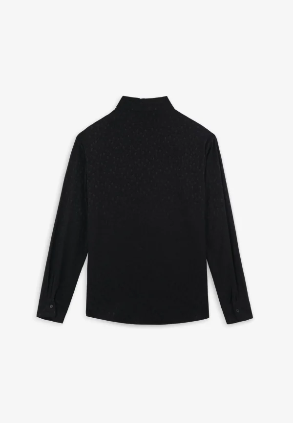 scalperscompany Camisa Jacquard Calaveras Estrellas-Mujer Camisas Y Blusas
