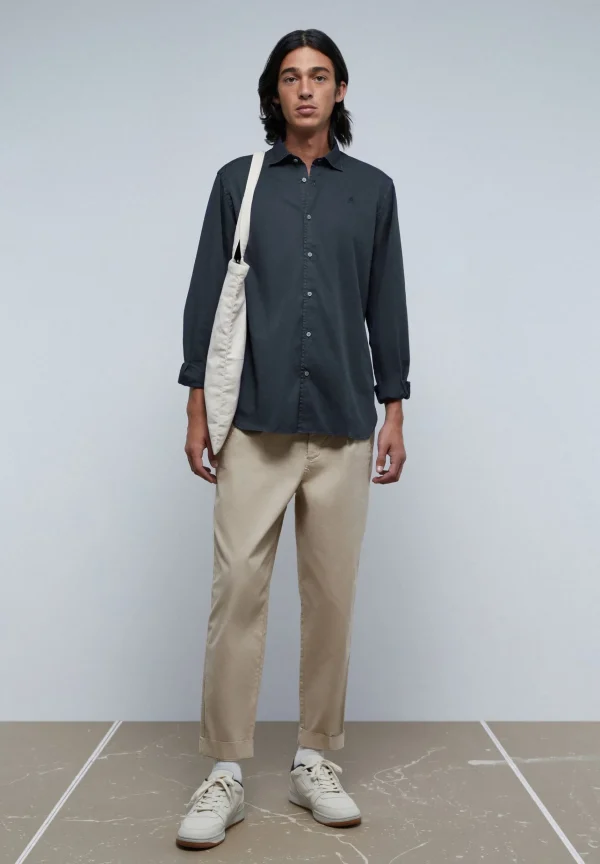 scalperscompany Camisa Lavada Calavera-Hombre Camisas