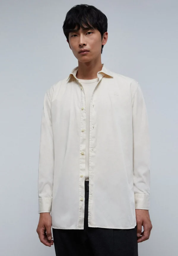 scalperscompany Camisa Lavada Calavera-Hombre Camisas