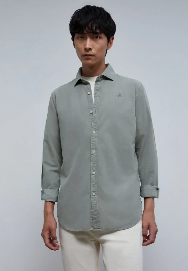 scalperscompany Camisa Micropana Calavera-Hombre Camisas