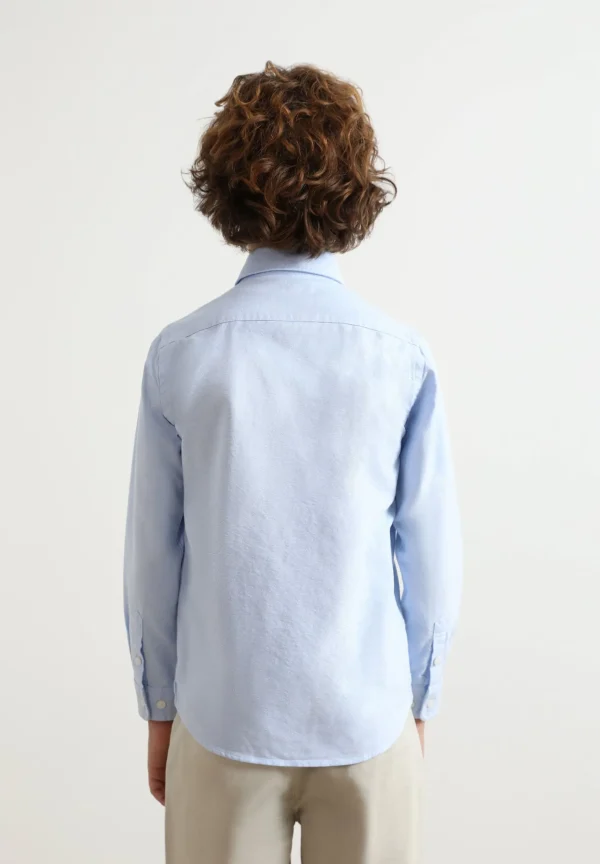 scalperscompany Camisa Oxford Cuello Botones-Niños Mini Me