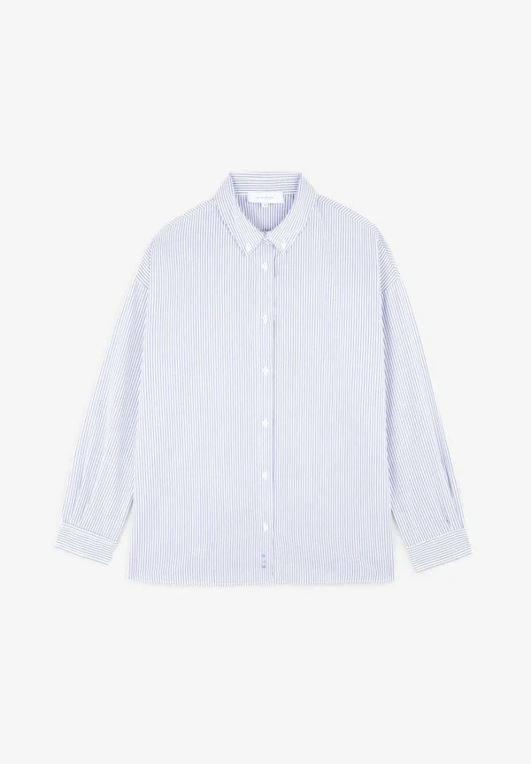 scalperscompany Camisa Oxford Cuello Botones-Mujer Camisas Y Blusas