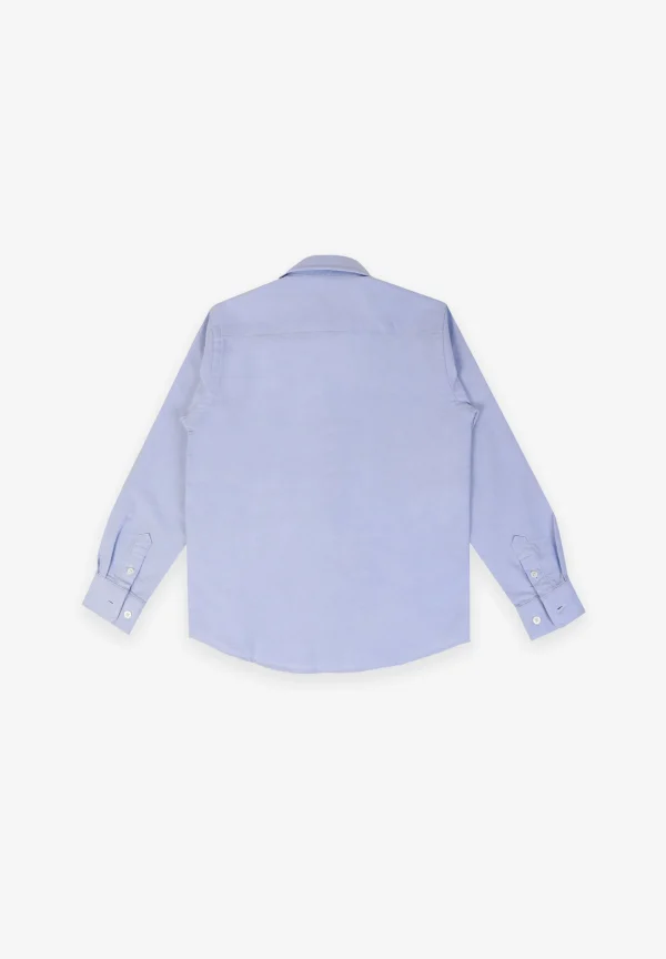 scalperscompany Camisa Oxford Cuello Botones-Niños Mini Me