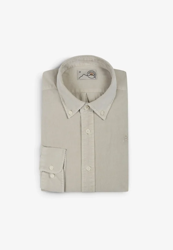 scalperscompany Camisa Pana Calavera-Hombre Camisas