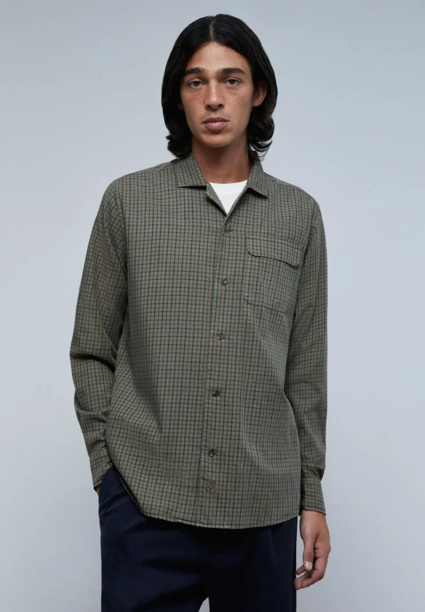 scalperscompany Camisa Pijamera Cuadros-Hombre Camisas