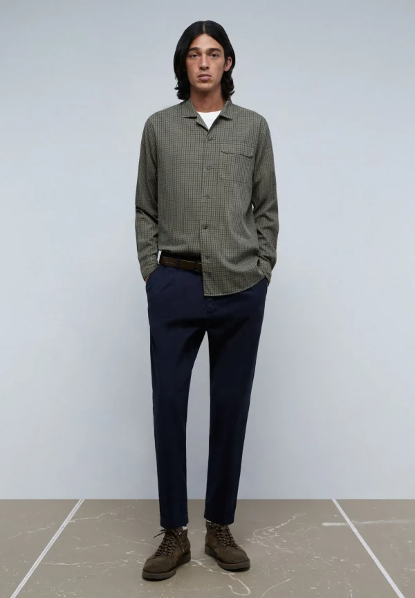 scalperscompany Camisa Pijamera Cuadros-Hombre Camisas