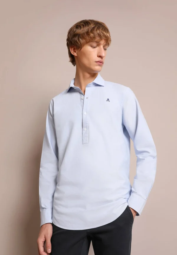 scalperscompany Camisa Polera Calavera-Hombre Camisas
