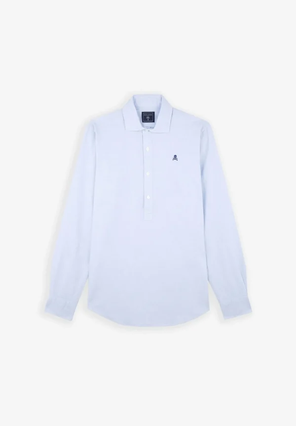 scalperscompany Camisa Polera Calavera-Hombre Camisas
