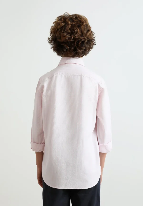 scalperscompany Camisa Rayas Calavera Contraste-Niños Camisas