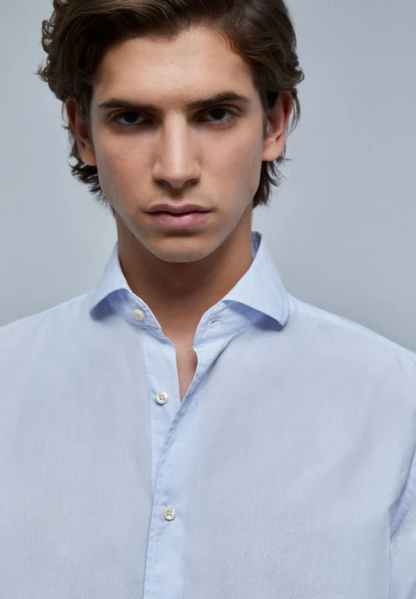 scalperscompany Camisa Vestir Basica-Hombre Camisas