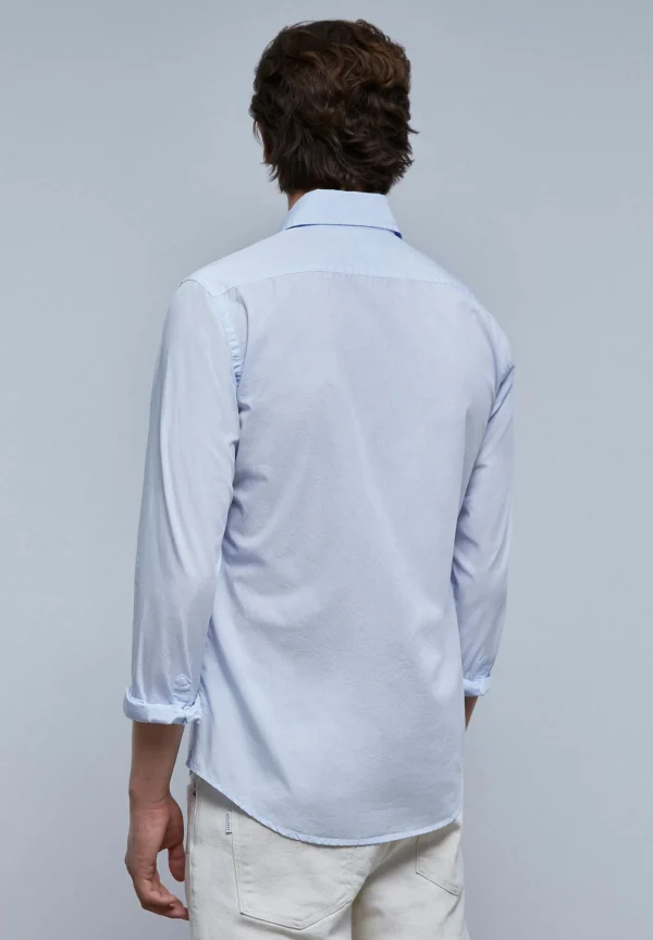 scalperscompany Camisa Vestir Basica-Hombre Camisas