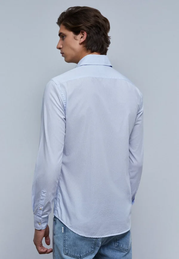 scalperscompany Camisa Vestir Basica-Hombre Camisas