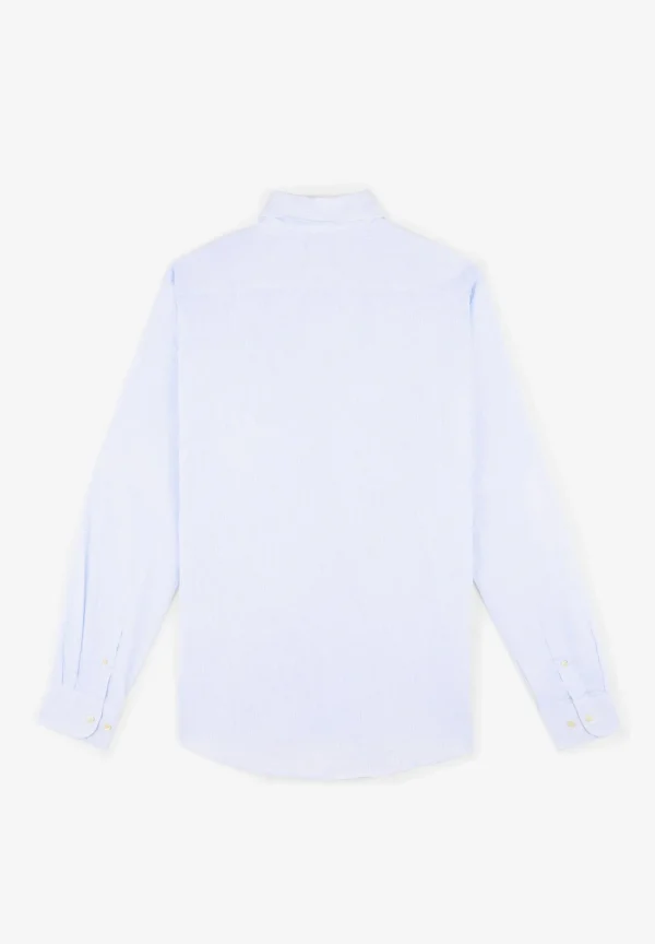 scalperscompany Camisa Vestir Calavera Contraste-Hombre Camisas