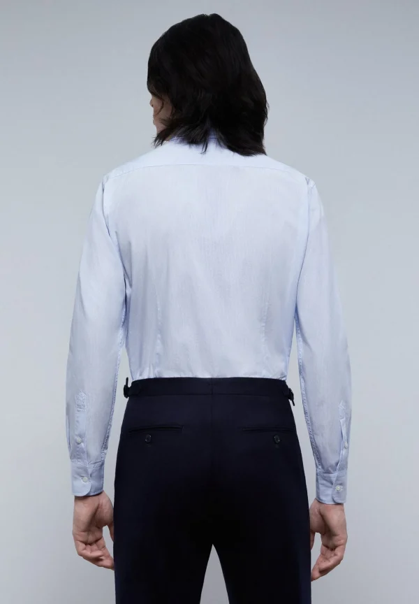 scalperscompany Camisa Vestir Clasica Slim Fit-Hombre Camisas