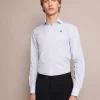 scalperscompany Camisa Vestir Cuadros Calavera Contraste-Hombre Camisas
