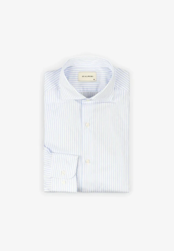scalperscompany Camisa Vestir Puno Clasico-Hombre Camisas