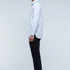 scalperscompany Camisa Vestir Puno Mixto-Hombre Camisas