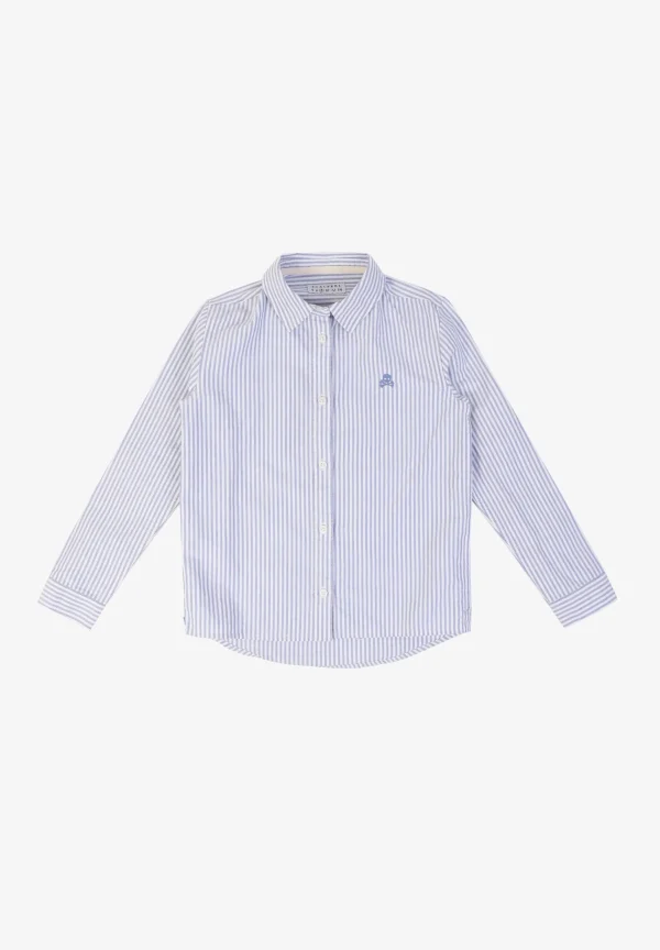 scalperscompany Camisa Volante Espalda-Niños Camisas