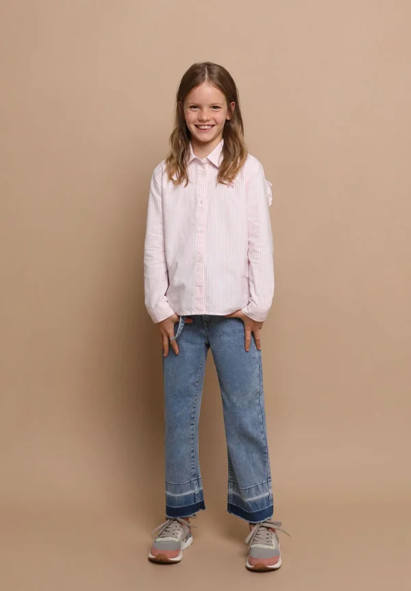 scalperscompany Camisa Volante Espalda-Niños Camisas