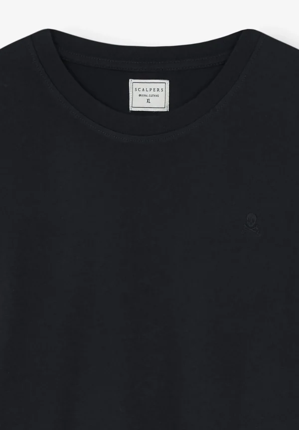 scalperscompany Camiseta Basica Calavera-Hombre Camisetas
