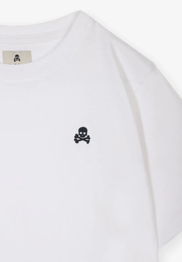scalperscompany Camiseta Basica Calavera-Niños Mini Me