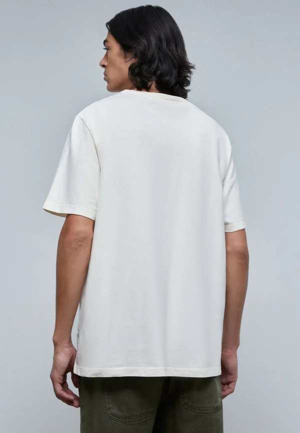 scalperscompany Camiseta Basica Calavera Relaxed Fit-Hombre Camisetas
