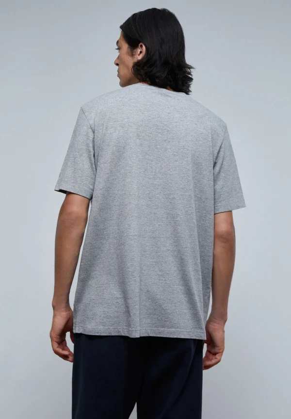 scalperscompany Camiseta Basica Calavera Relaxed Fit-Hombre Camisetas