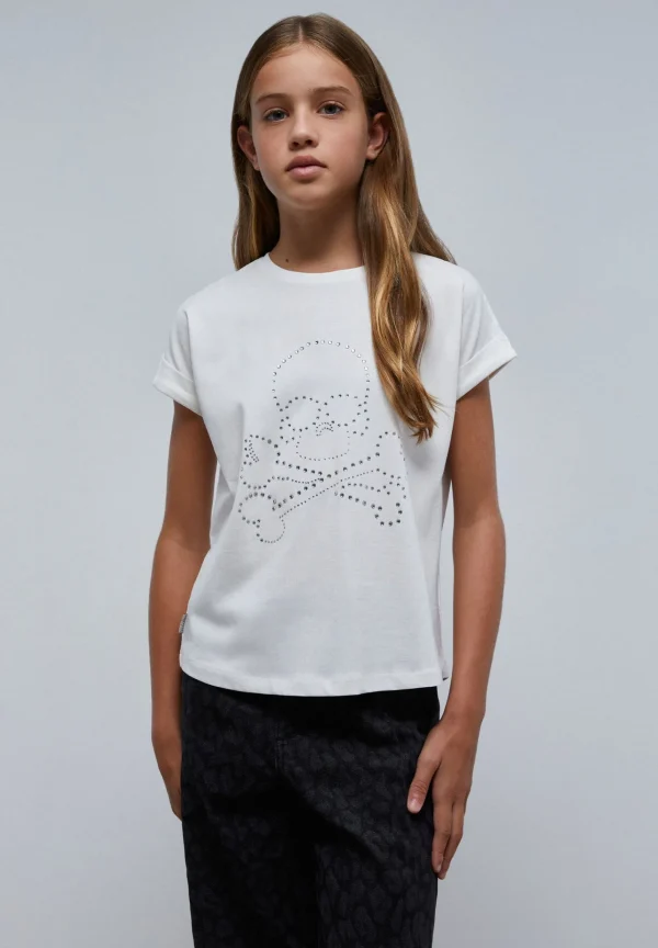 scalperscompany Camiseta Calavera Cristales-Niños Camisetas