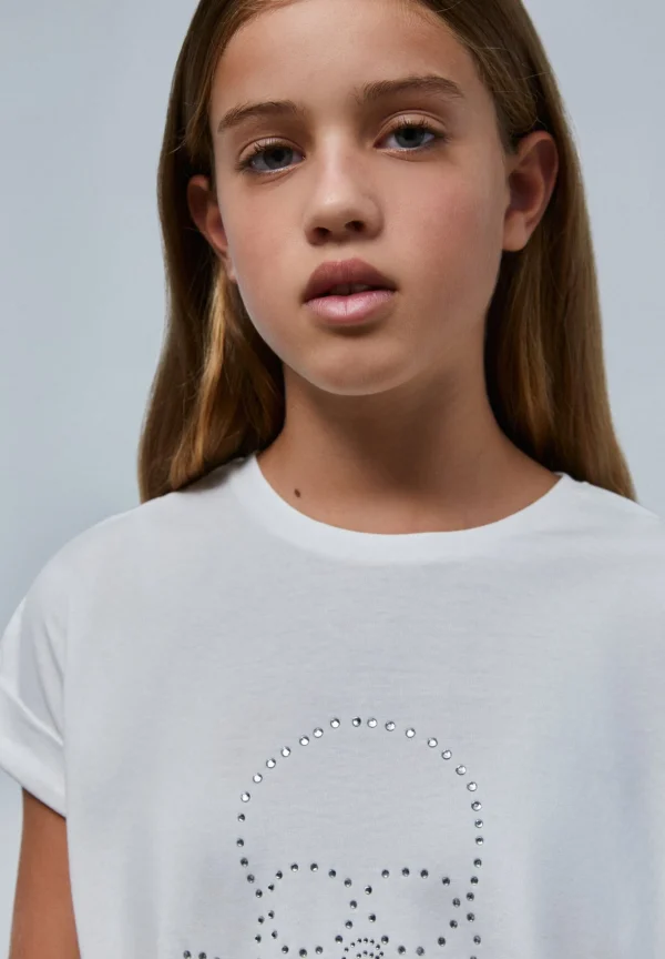 scalperscompany Camiseta Calavera Cristales-Niños Camisetas