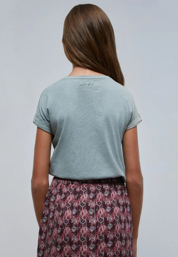 scalperscompany Camiseta Calavera Cristales-Niños Camisetas