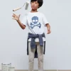 scalperscompany Camiseta Calavera Estampado-Niños Camisetas